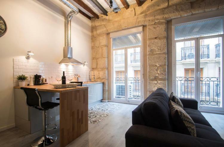 Ferienwohnung Beautiful Loft In Old Town Alicante Exterior foto